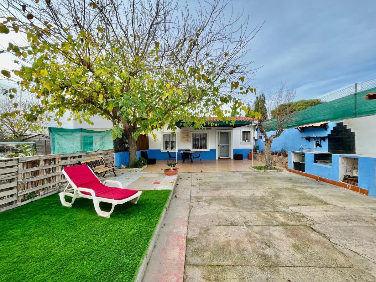 Estudio Adosado Acogedor Con Jardin, Barbacoa Y Parking Privado Alicante Bagian luar foto